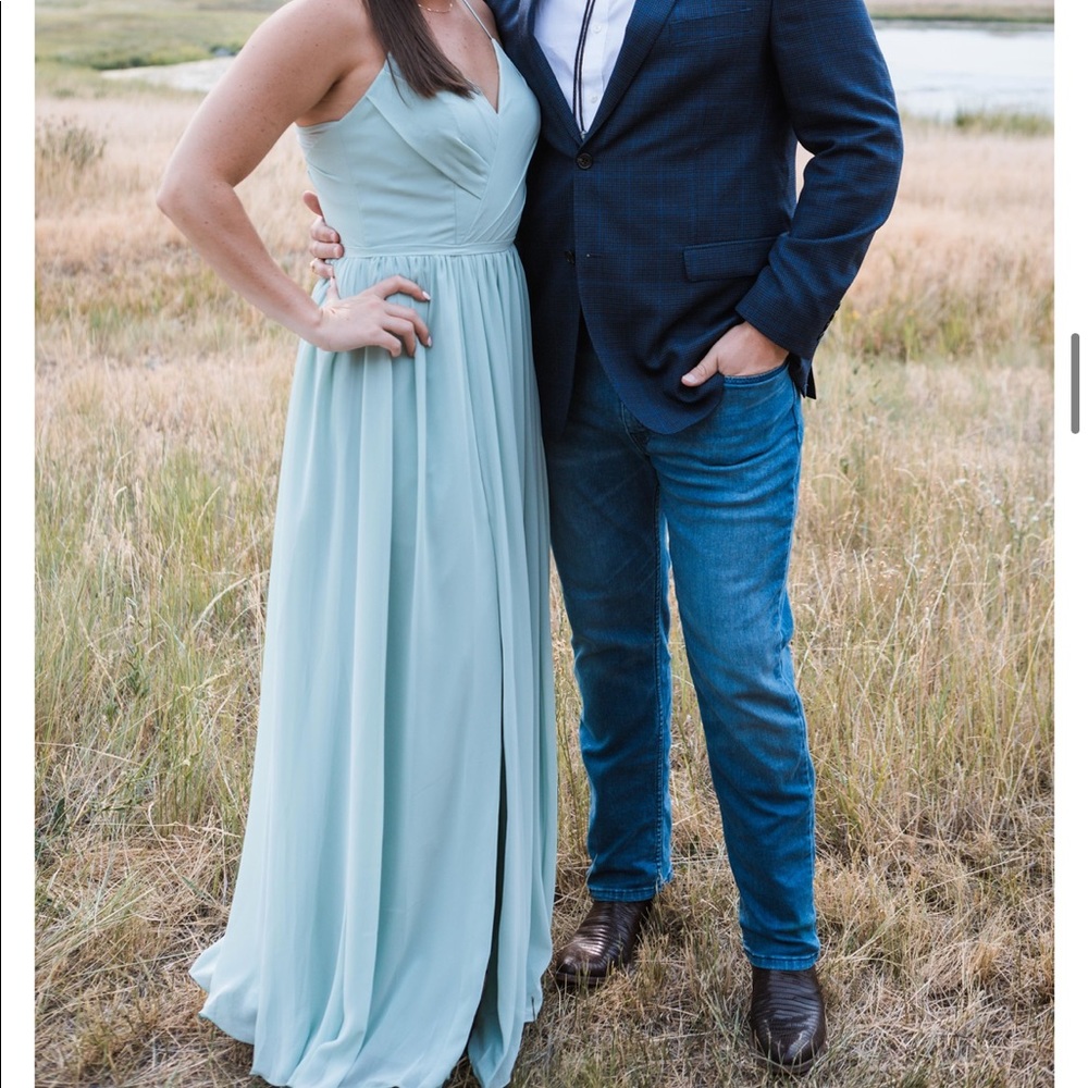 Sage Green Bridesmaid Dress